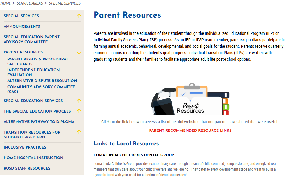 Parent Resources